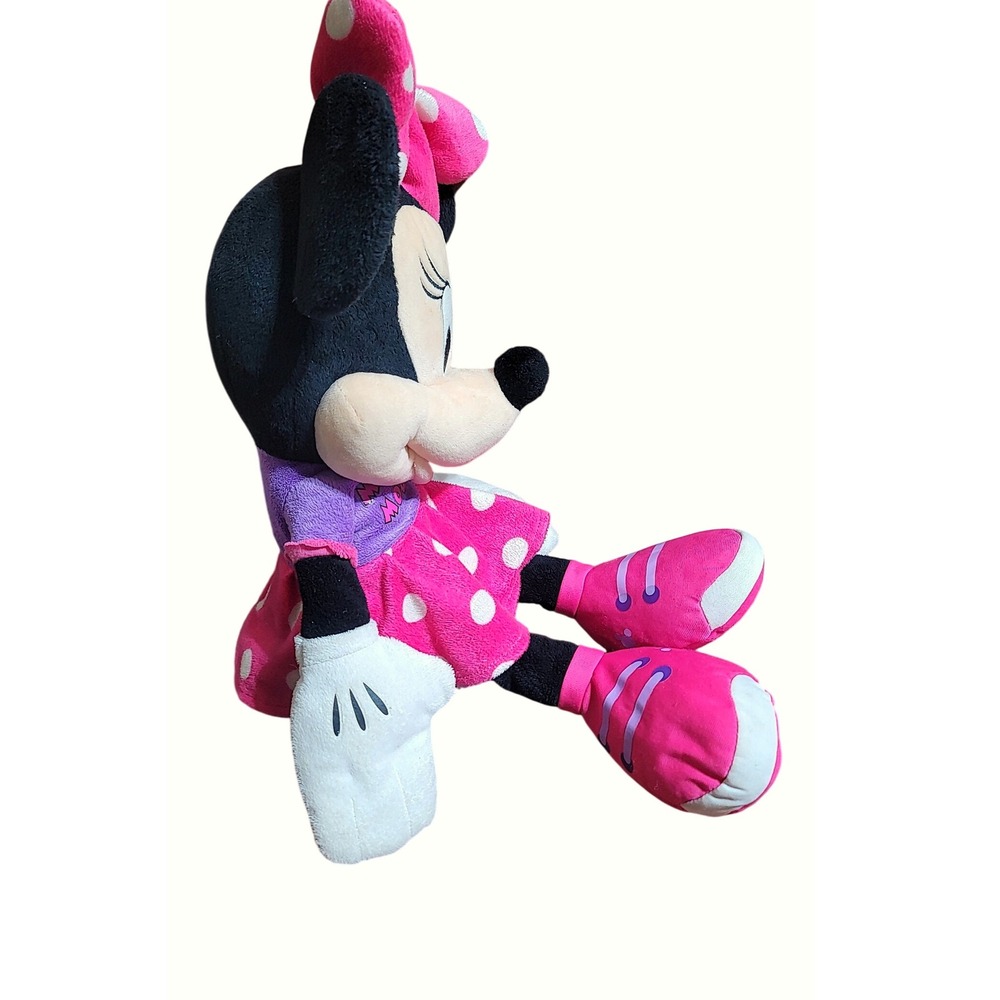 Disney Minnie Mouse 2016 Plush Dolls 2 Pack‎ Red Pink Polka Dot Outfit Toys - Picture 10 of 13